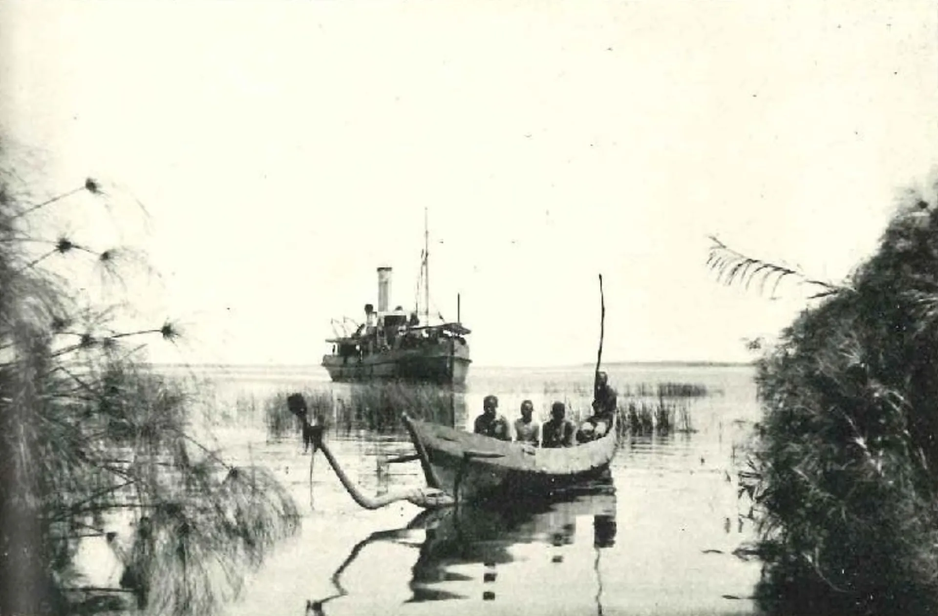 Fish sampling during the 1927 Lake Victoria fisheries survey
